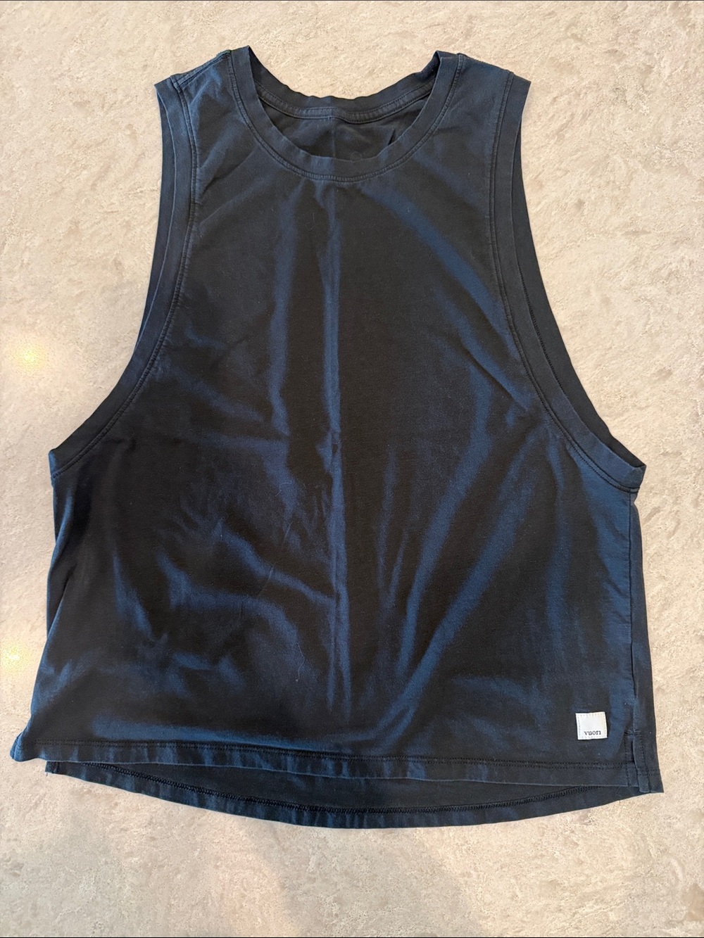 Vuori Black Women's Sleeveless Tank Top - Brand